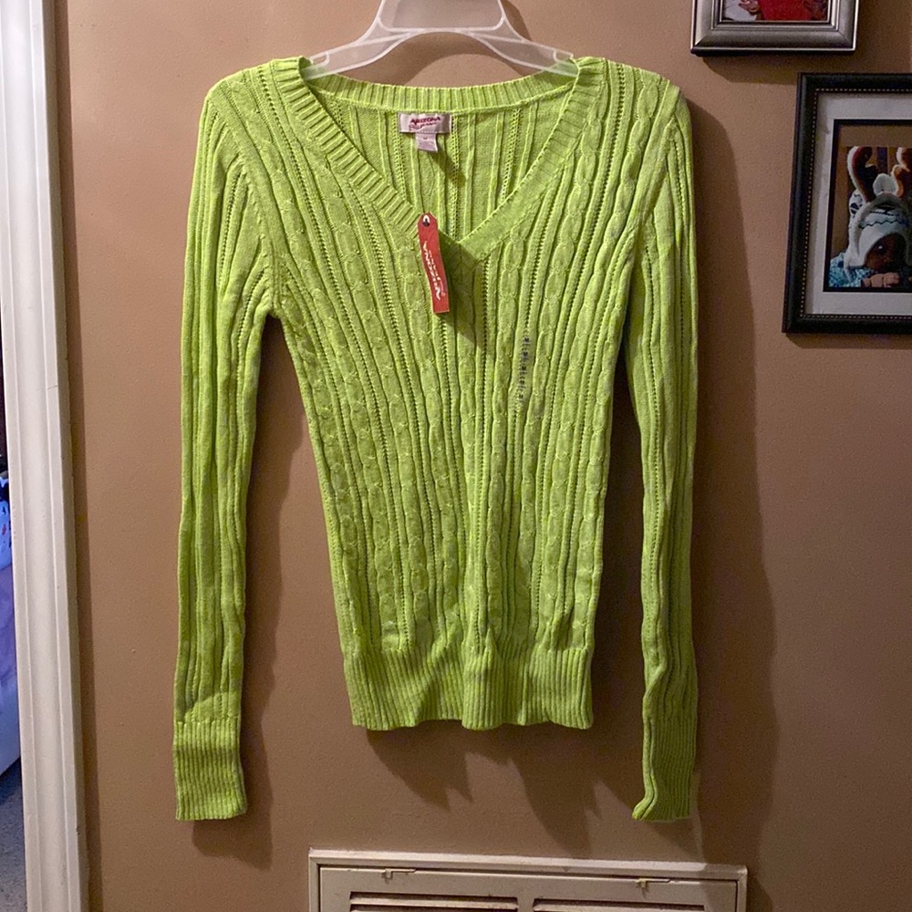 Arizona L/S Green Sweater